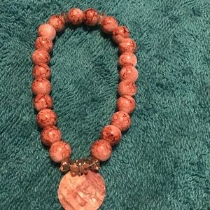 Handmade Ceramic Bead Bracelet